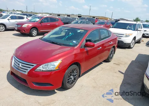 2014 Nissan Sentra Sv из США, поврежденный, VIN 3N1AB7AP0EY331180
